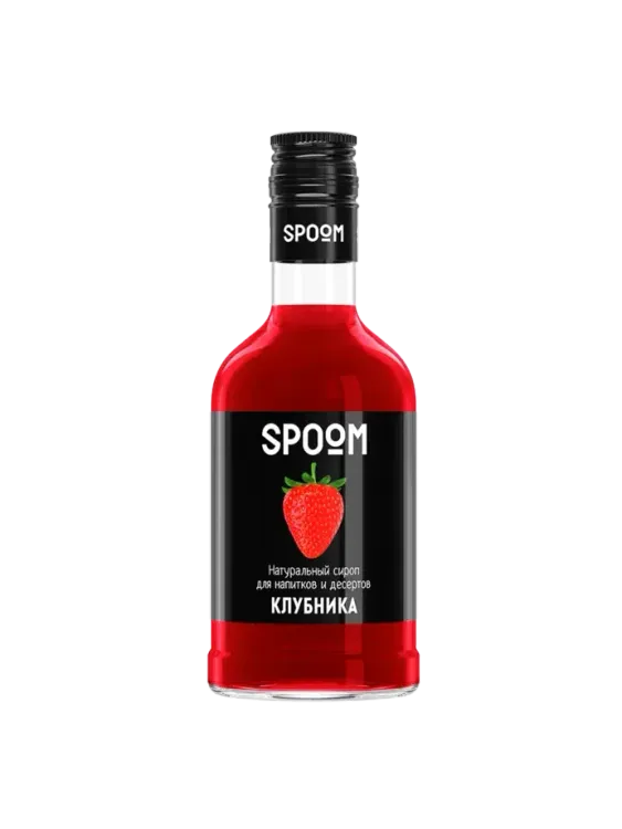 Сироп Spoom "Клубника" 250 мл Россия