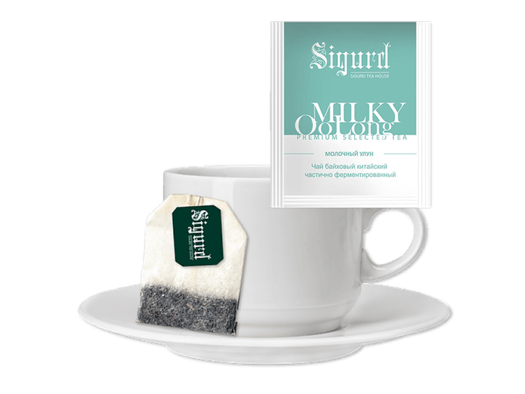 Чай пакет. SIGURD MILKY OOLONG молочный улун 2 гр