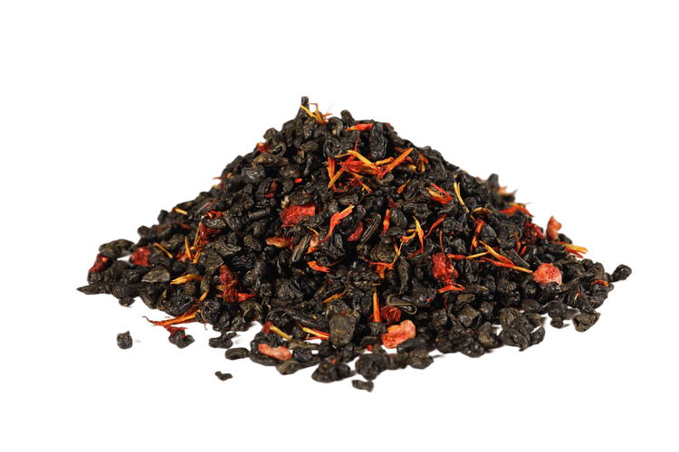 Чай Gutenberg зелёный ароматизированный "Земляничный десерт" 500 гр.